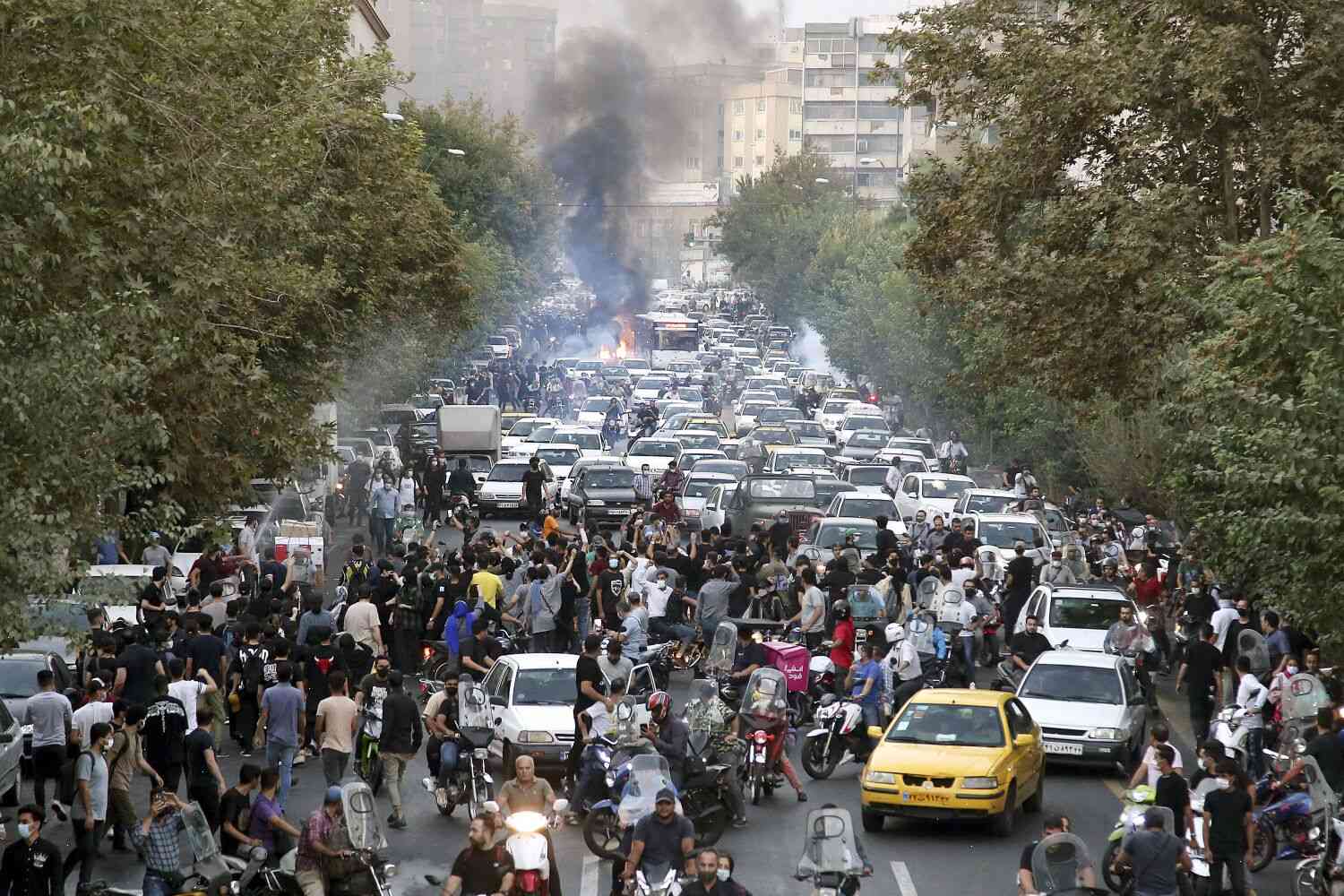 Protests in Iran Continue